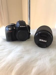 Nikon D Camera with lens, camera bag, etc