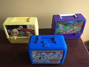 Old lunch boxes Themos Aladdin