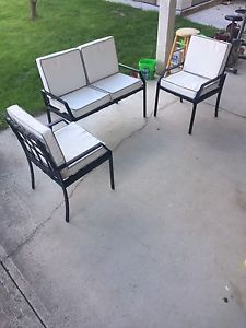 Outdoor LoveSeat And 2 Chairs