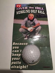 Over the Hill Wobbling Golf Ball, New in Package