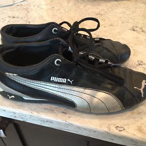 PUMA ALL LEATHER SNEAKERS SZ 8