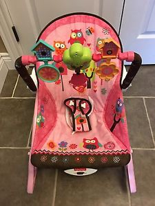 Pink Infant to toddler rocker (excellent condition)