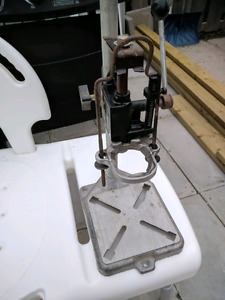 Portable drill press (no drill included)