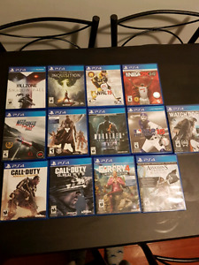 Ps4 games 10$ each