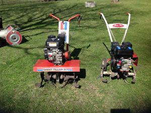 Rototillers for Rent 5 and 8 HP chain drive
