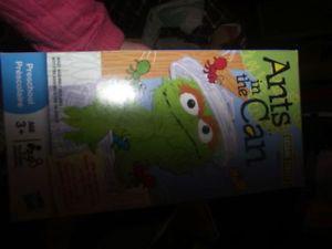 SESAME STREET ANTS IN THE CAN GAME--BRAND NEW