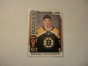  Score hockey Michael Hutchinson gold rookie card