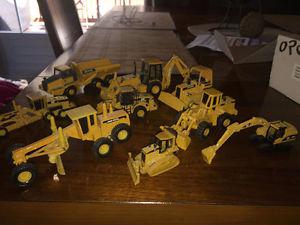 Set of Tonka tractors