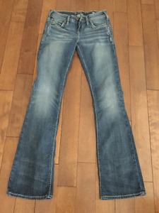 Silver Size 28 Bootcut Tuesday jeans