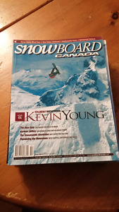 Snowboards magazines