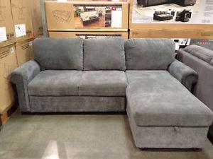 Sofa bed chaise from Costco