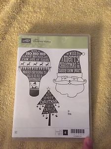 Stampin up "Christmas Wishes" stamp set
