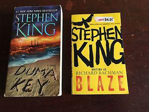 Stephen King Blaze and Duma Key