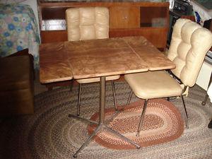 Three piece s table and chairs