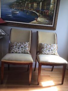 Two Chairs Occasional or Diningroom