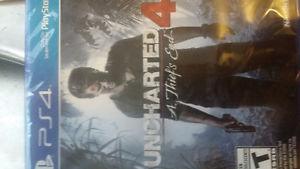 Uncharted 4- A Thiefs end -Unopened