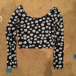 Urban Outfitters sunflower crop top