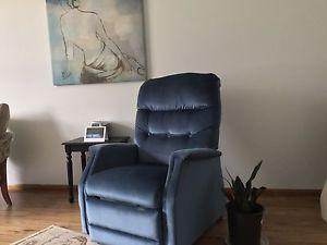 Velvet Recliner Chair