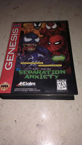 Venom Spiderman Seperation Anxiety for Sega Complete