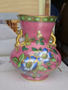 Vintage Maling Vase - Very Pink, Excellent Condition