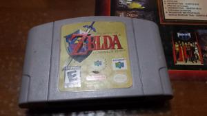 Zelda Ocarina of time for n64