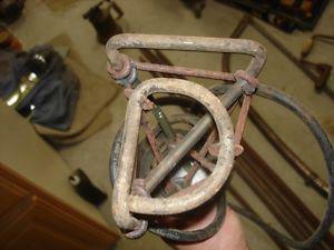 antique electric branding iron,works