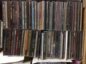 lots of rock and country cds