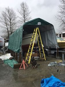 portable utility garage tent