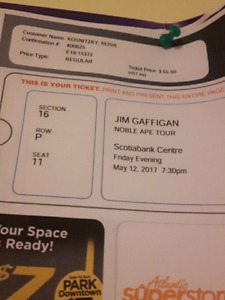 2 Jim Gaffigan Halifax tickets