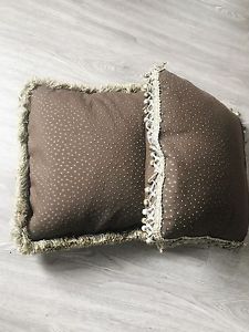 2 decorative pillows had gotten made
