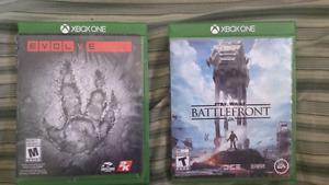 2 xbox one games selling together $ 30