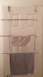 $5 Towel Holder with Door Hooks