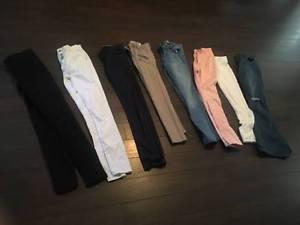 8prs SKINNY JEANS AND JEGGINGS URBAN PLANET/WINNERS 4/6