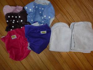 AMP one-size Cloth diapers