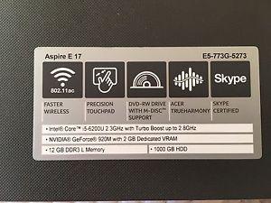 Acer Aspire E17