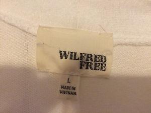 Aritzia Wilfred Free White Cardigan