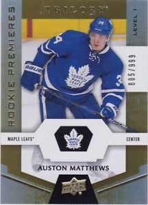 Auston Matthews Rookie Card, Trilogy