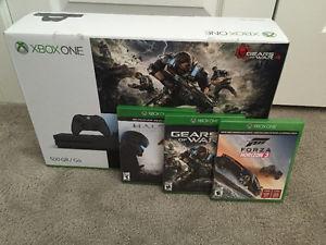 BRAND NEW XBOX ONE S & 3 GAMES