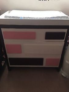 Baby change table and dresser
