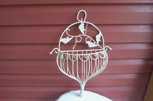 Beautiful Decorative Metal wall planter---for outside or