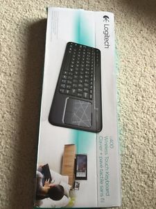 Brand new Logitech wireless keyboard with touch pad