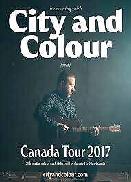 City and colour tickets (sold out)