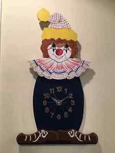 Clown clock