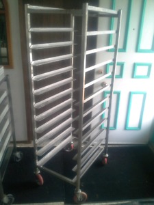 Commercial Food Tray Storage Rack
