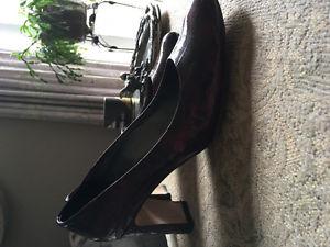 Deep Red Shoe - Size 10