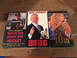 Don Cherry Rock em Sock em hockey videos