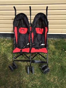 Double umbrella stroller