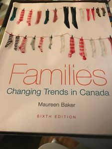 Families- Changing Trends in Canada