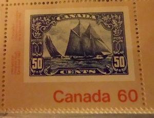 Four  Bluenose Stamps