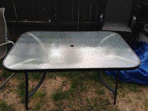 Free patio table